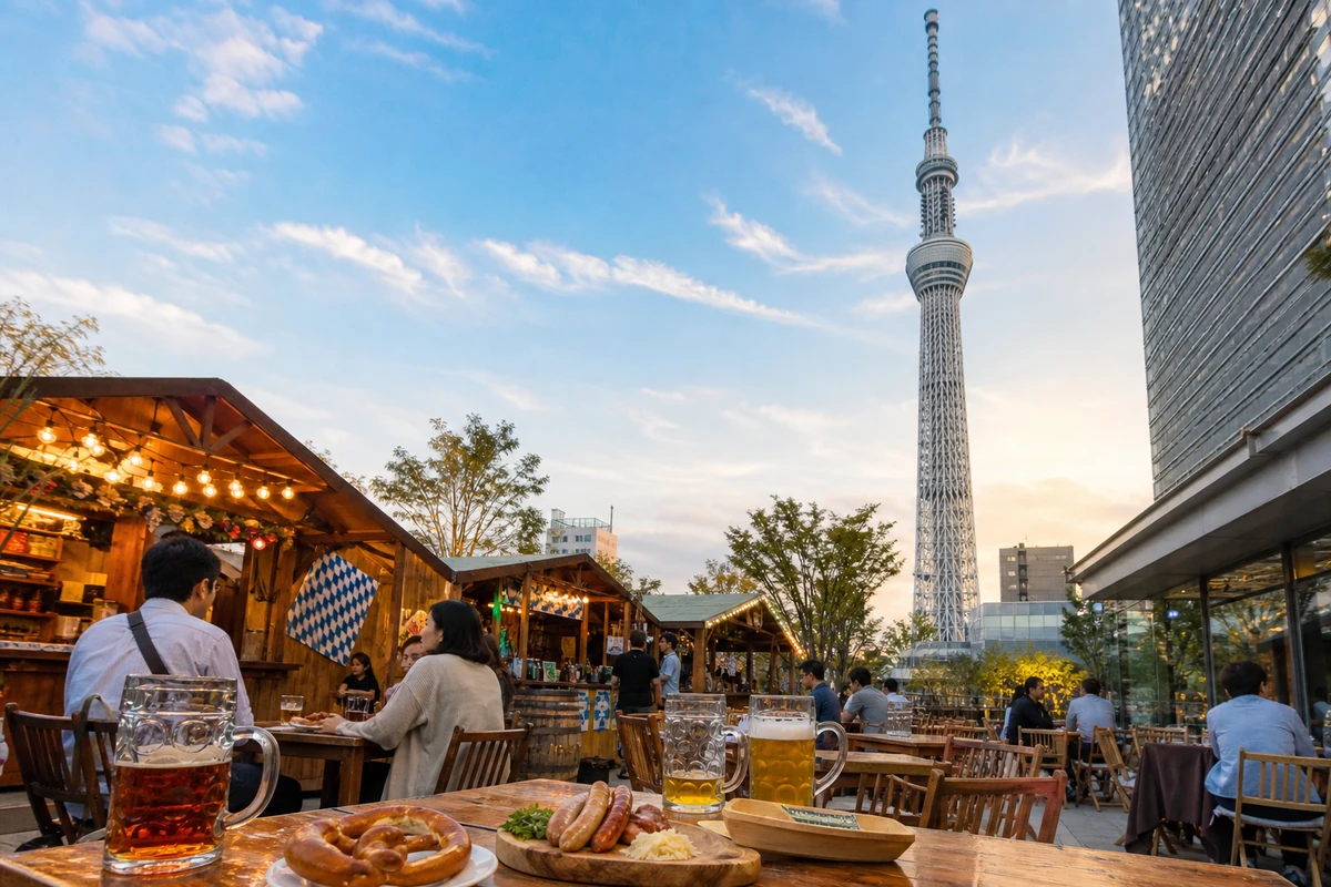 东京晴空塔城啤酒节 2026