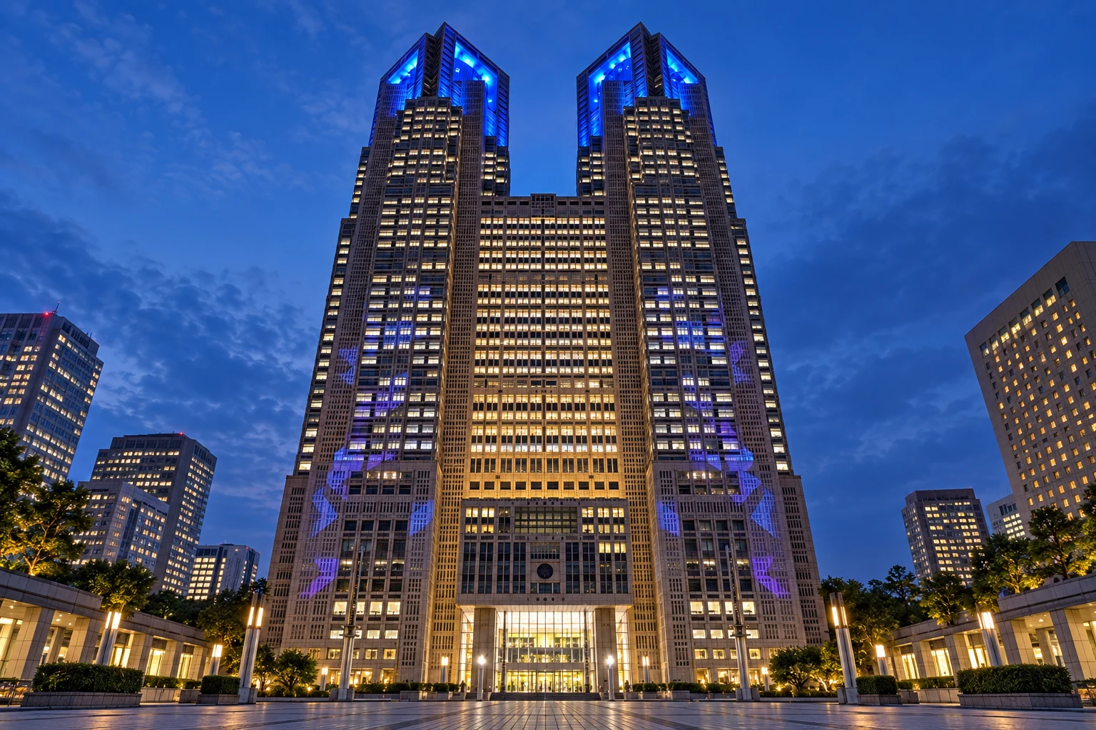 TOKYO Night & Light projection show