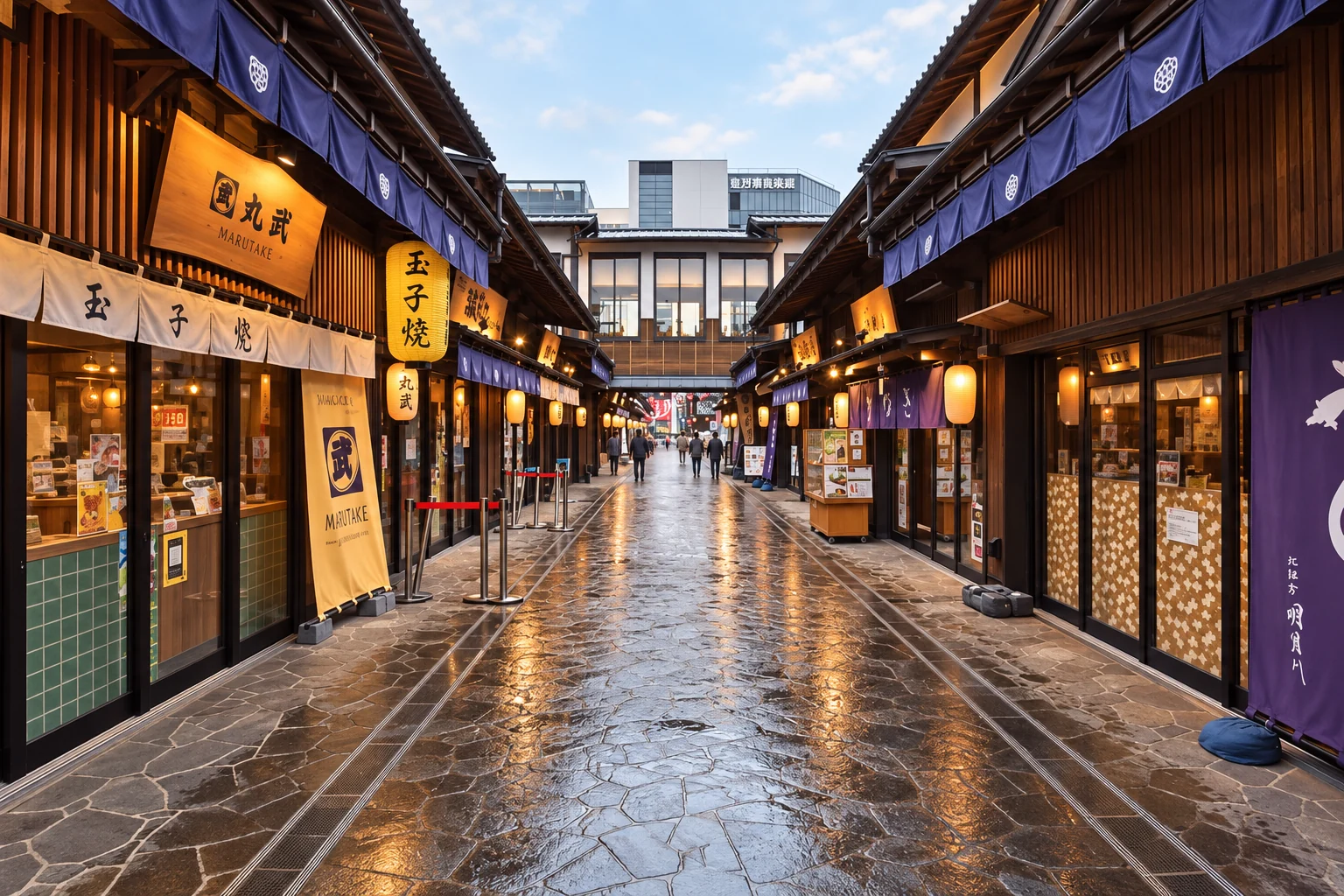丰洲 千客万来美食街区